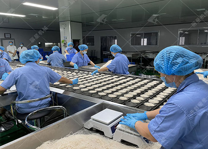 麗星速食方便粉絲設(shè)備多元化生產(chǎn)，淀粉原料適配超廣泛